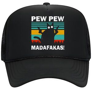Pew Pew Madafakas! Foam Trucker Mesh Snapback Cap Hat …